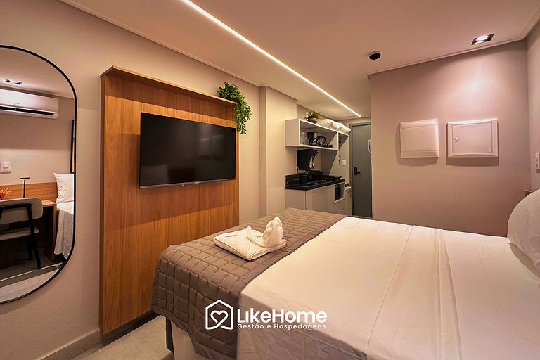 Flat incrível no Hit - LikeHome Hospedagens
