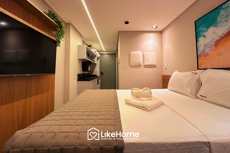 Flat incrível no Hit - LikeHome Hospedagens