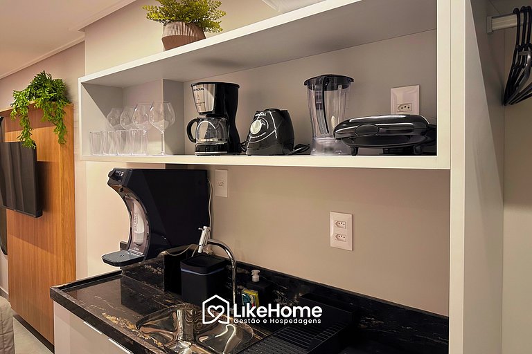 Flat incrível no Hit - LikeHome Hospedagens