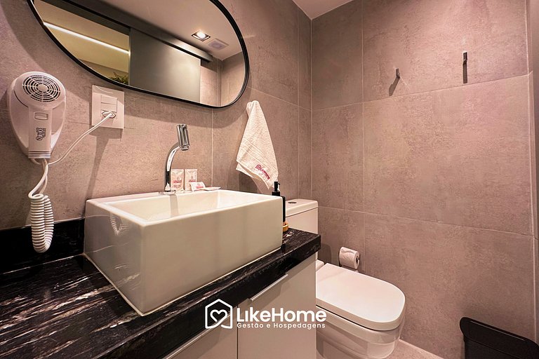 Cordial Flat em Cabo Branco - LikeHome Hospedagens