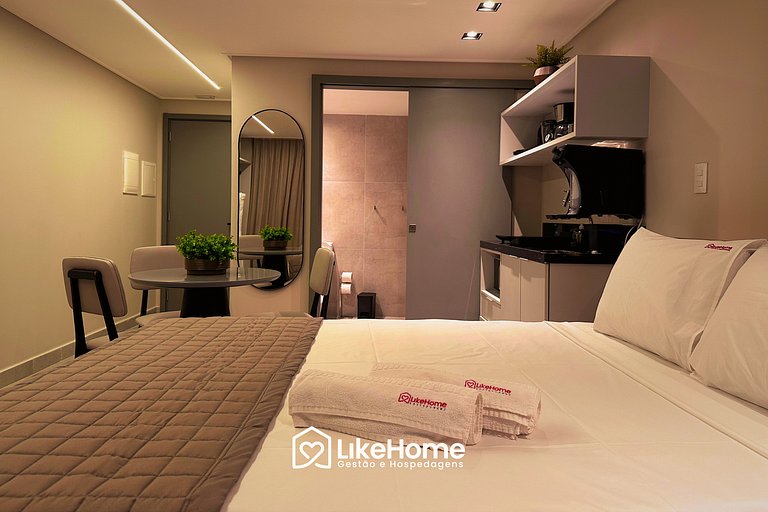 Flat projetado em Cabo Branco orla JP - LikeHome