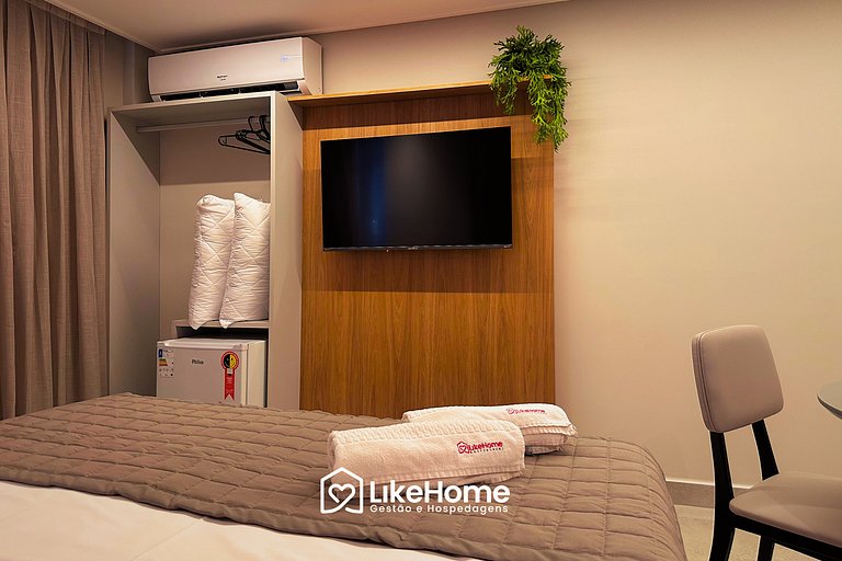 Flat projetado em Cabo Branco orla JP - LikeHome