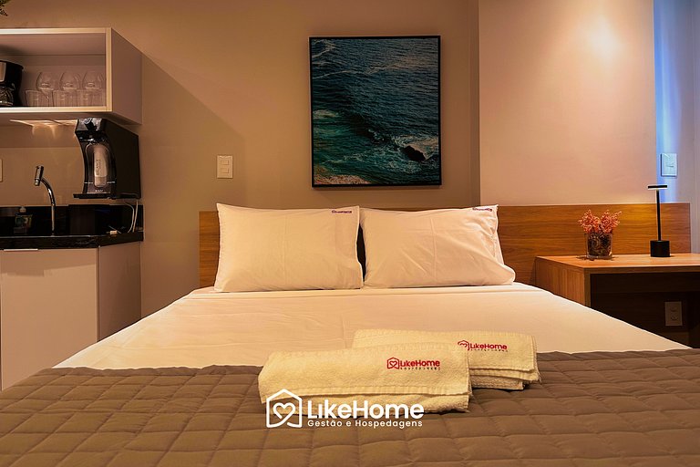 Flat projetado em Cabo Branco orla JP - LikeHome
