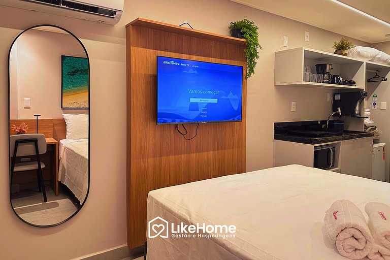 Flat no Cabo Branco c/ piscina e hidro - LikeHome