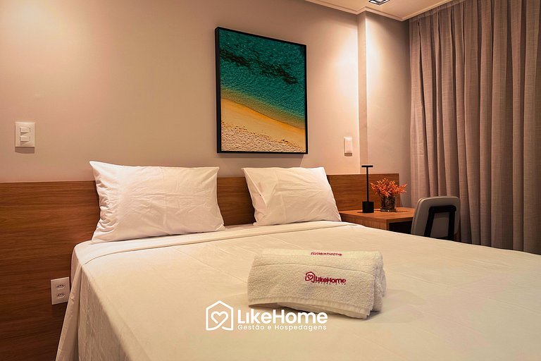 Flat no Cabo Branco c/ piscina e hidro - LikeHome