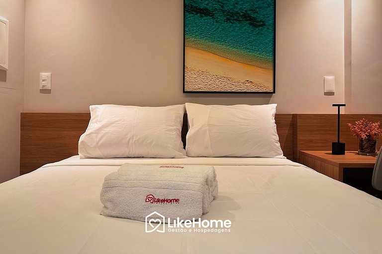 Flat no Cabo Branco c/ piscina e hidro - LikeHome
