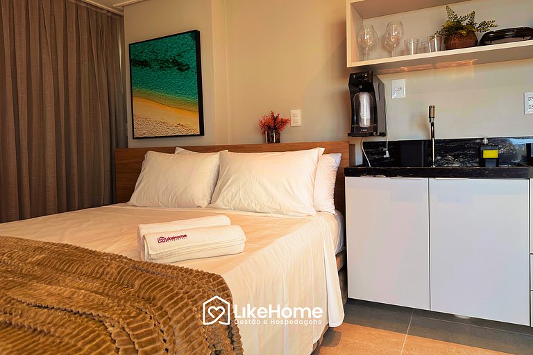 Flat c/ vista mar Cabo Branco e orla JP - LikeHome
