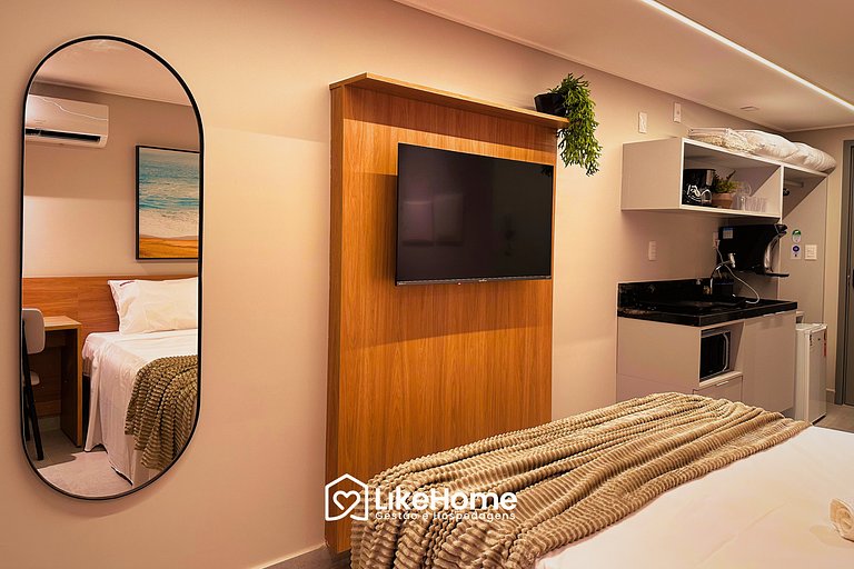 Flat Cabo Branco c/ roodtop vista mar - LikeHome