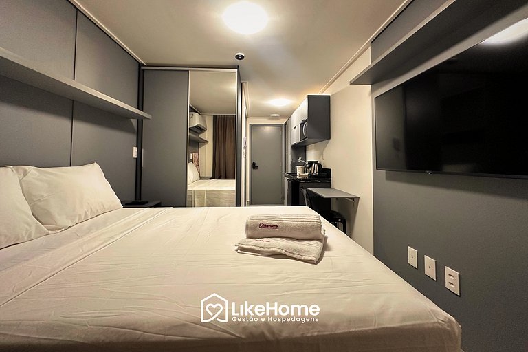 Impecável flat no Hit - LikeHome Hospedagens
