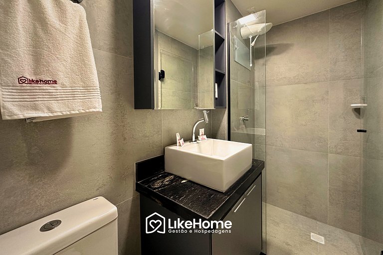 Impecável flat no Hit - LikeHome Hospedagens