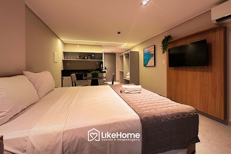 Flat térreo epaçoso na praia de JP - LikeHome