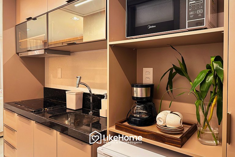 Belo Flat c/ Linda vista HIT- LikeHome Hospedagens