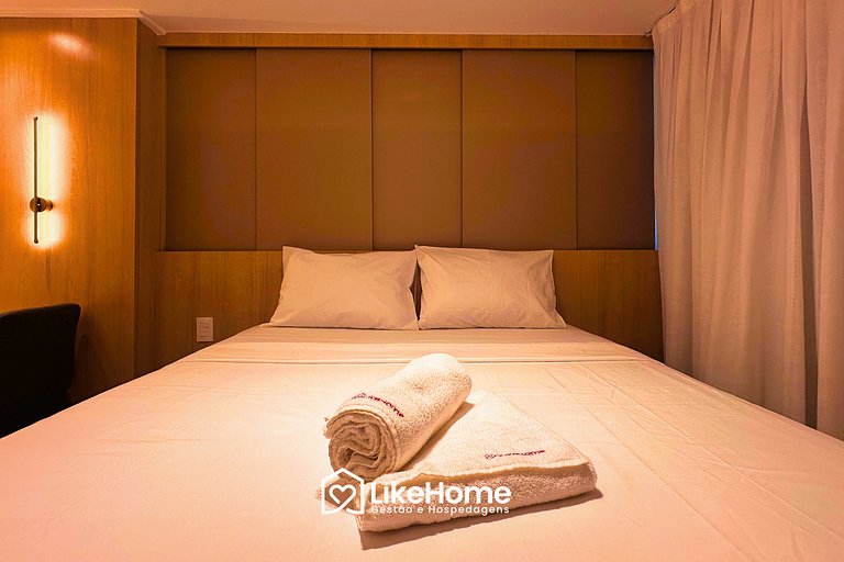 Belo Flat c/ Linda vista HIT- LikeHome Hospedagens