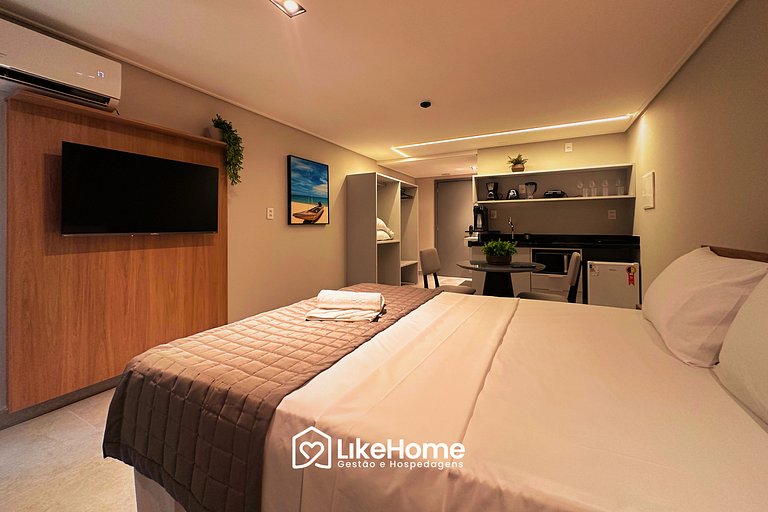 Flat c/ jardim no HIT - LikeHome Hospedagens