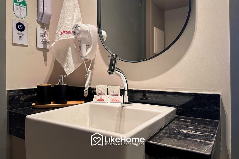 Flat c/ jardim no HIT - LikeHome Hospedagens