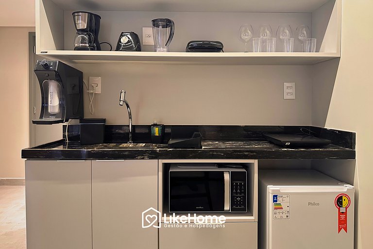 Flat c/ jardim no HIT - LikeHome Hospedagens