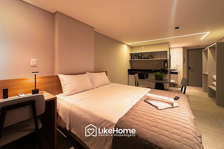 Flat área externa privativa praia - LikeHome