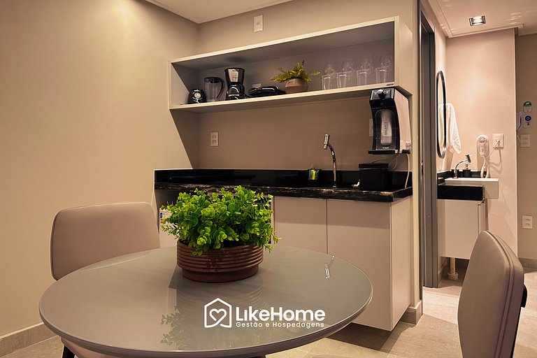 Flat área externa privativa praia - LikeHome
