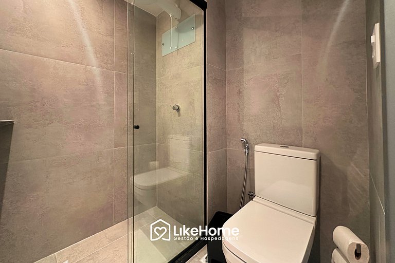 Flat área externa privativa praia - LikeHome