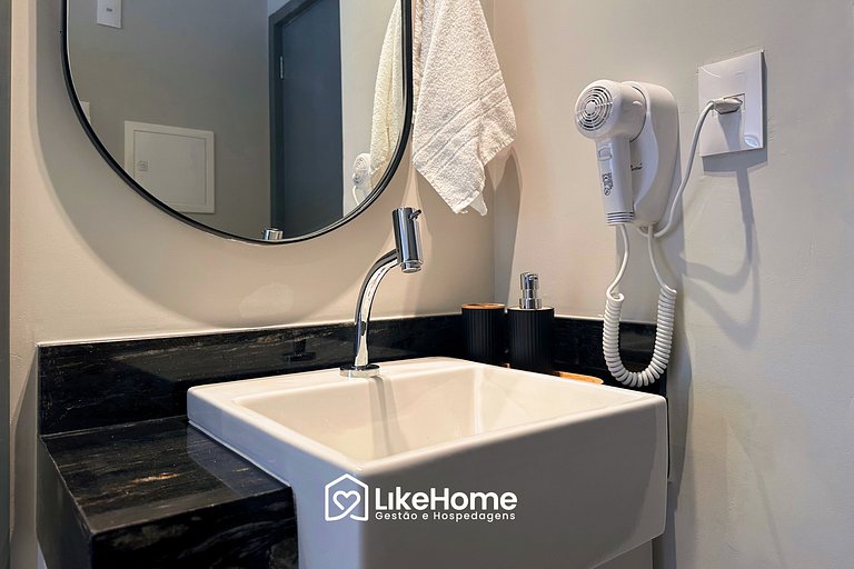 Flat área externa privativa praia - LikeHome