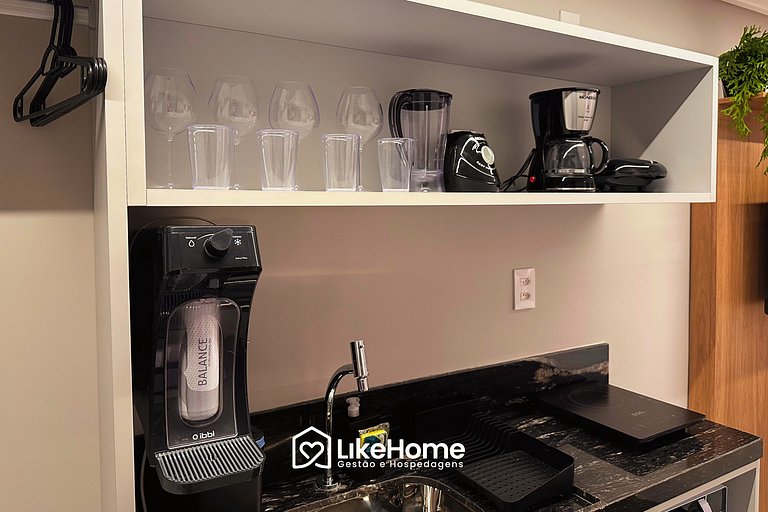 Encantador Flat no Hit - LikeHome Hospedagens