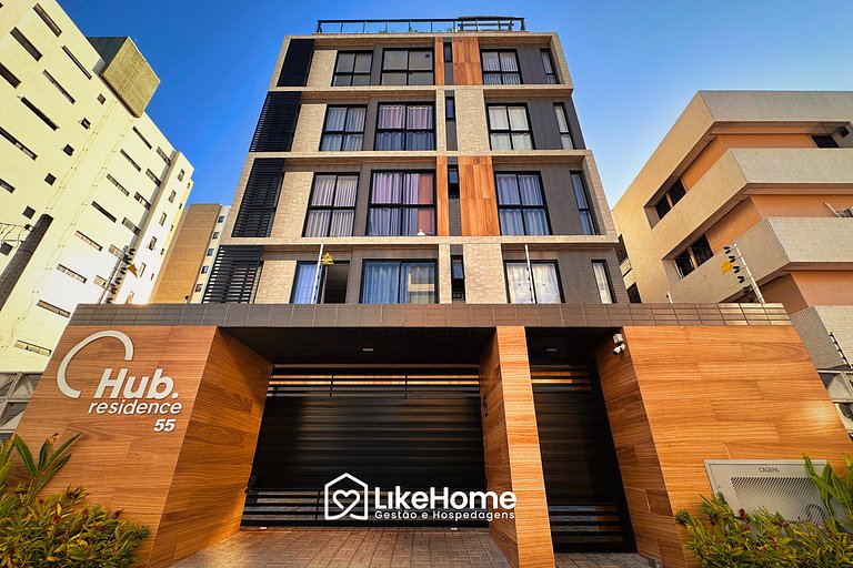 Aconchegante Flat no HUB - LikeHome Hospedagens