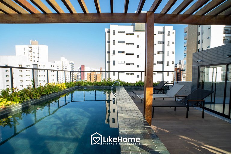 Aconchegante Flat no HUB - LikeHome Hospedagens