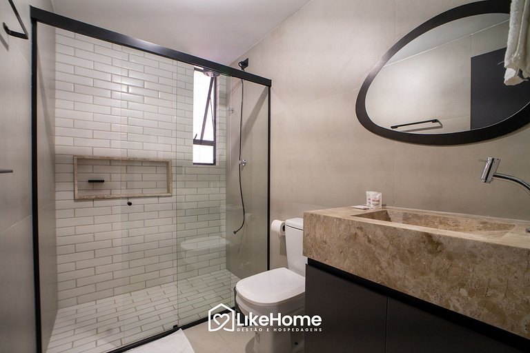 Aconchegante Flat no HUB - LikeHome Hospedagens