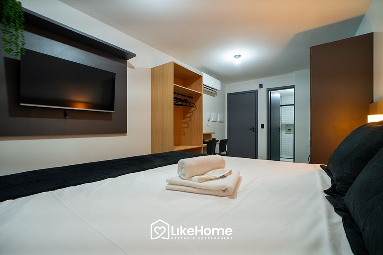 Aconchegante Flat no HUB - LikeHome Hospedagens