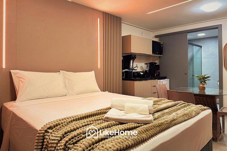 Flat no Hit Cabo Branco à 50m da praia - LikeHome