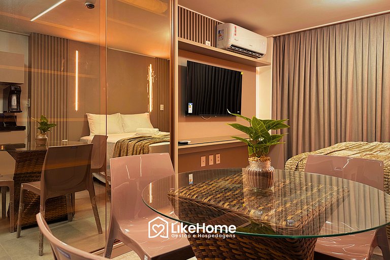 Flat no Hit Cabo Branco à 50m da praia - LikeHome