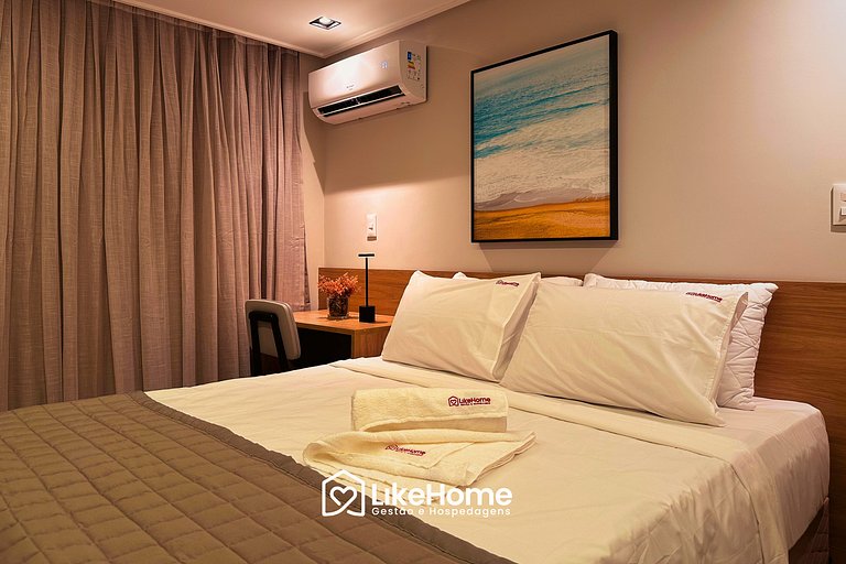 Flat Cabo Branco com pisicna rooftop - LikeHome