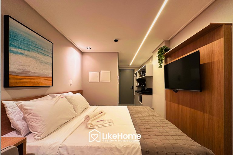 Flat Cabo Branco com pisicna rooftop - LikeHome