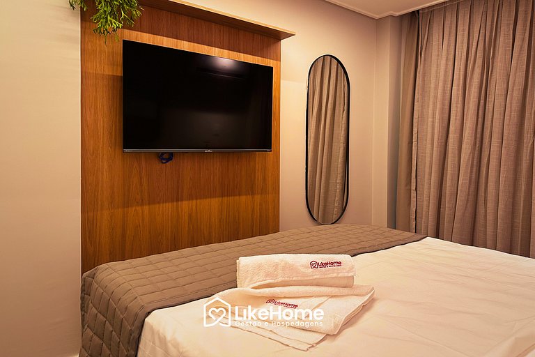 Flat Cabo Branco com pisicna rooftop - LikeHome