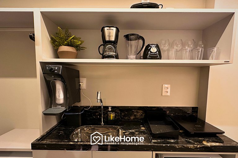 Flat Cabo Branco com pisicna rooftop - LikeHome