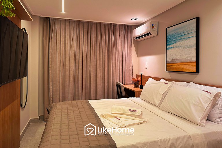 Flat Cabo Branco com pisicna rooftop - LikeHome