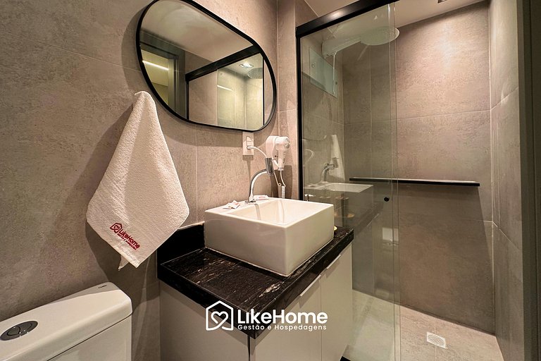Flat Cabo Branco com pisicna rooftop - LikeHome