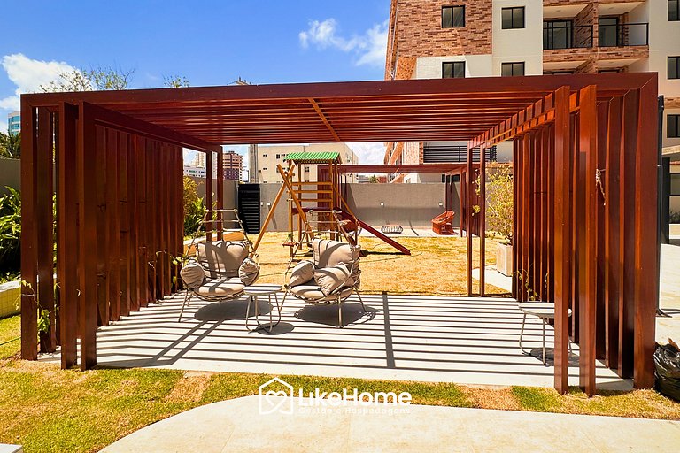 Apt. tamanho familia com vista mar - LikeHome