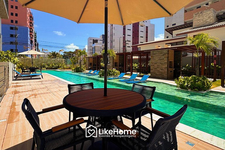 Apartamento para família com varanda - LikeHome
