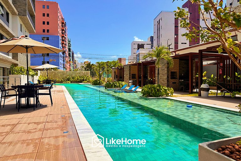 Apt. família perto da praia e piscina - LikeHome