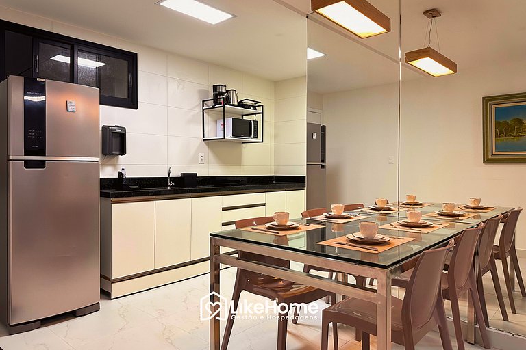Apartamento tamanho família - LikeHome Hospedagens