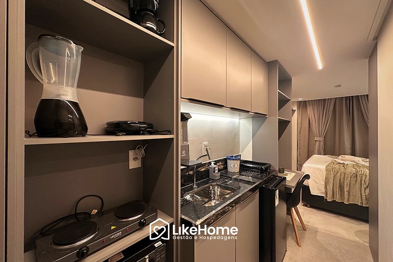 Flat irresistível no HIT - LikeHome Hospedagens