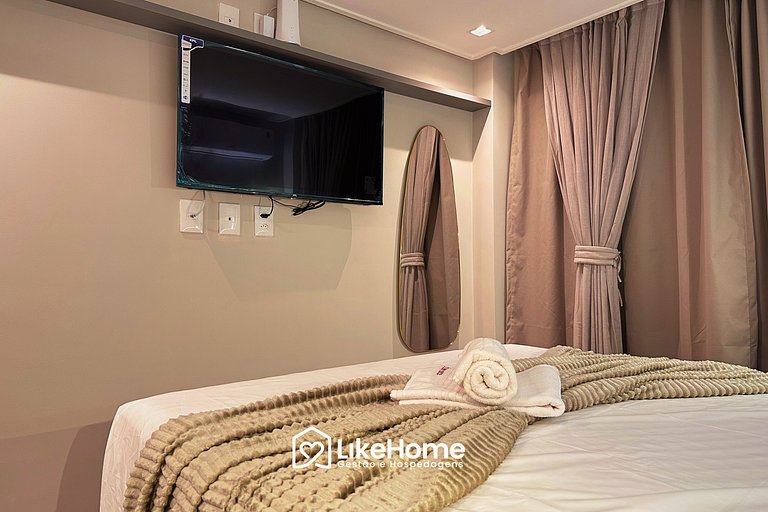 Flat irresistível no HIT - LikeHome Hospedagens