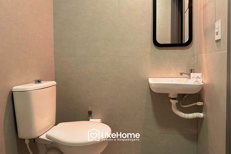 Flat c/ vista no Solaz - LikeHome Hospedagens