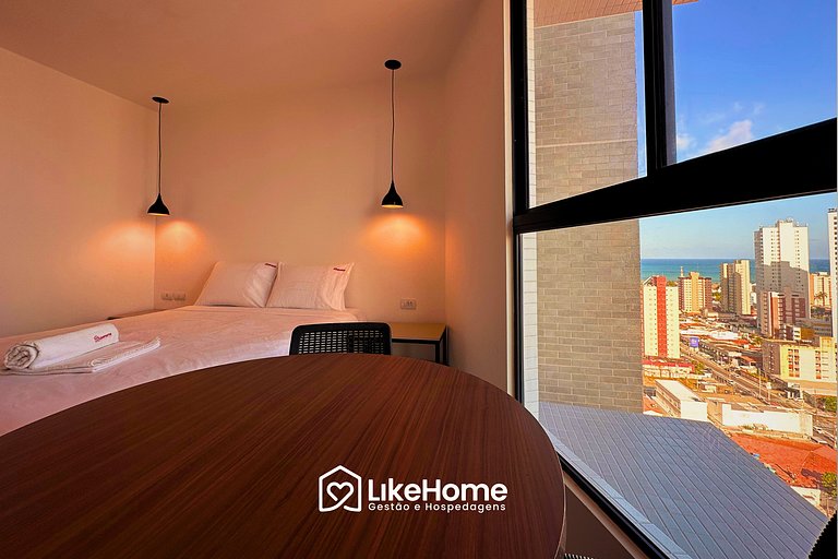 Flat c/ bela vista no Solaz - LikeHome Hospedagens