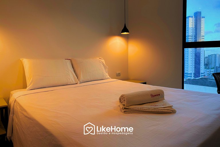 Flat c/ vista no Solaz - LikeHome Hospedagens