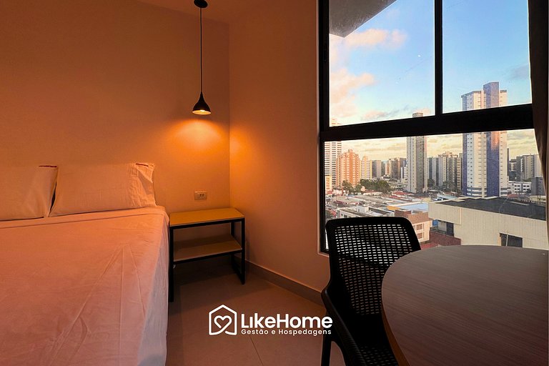 Flat em Manaíra c/ linda vista p/ Cidade -LikeHome