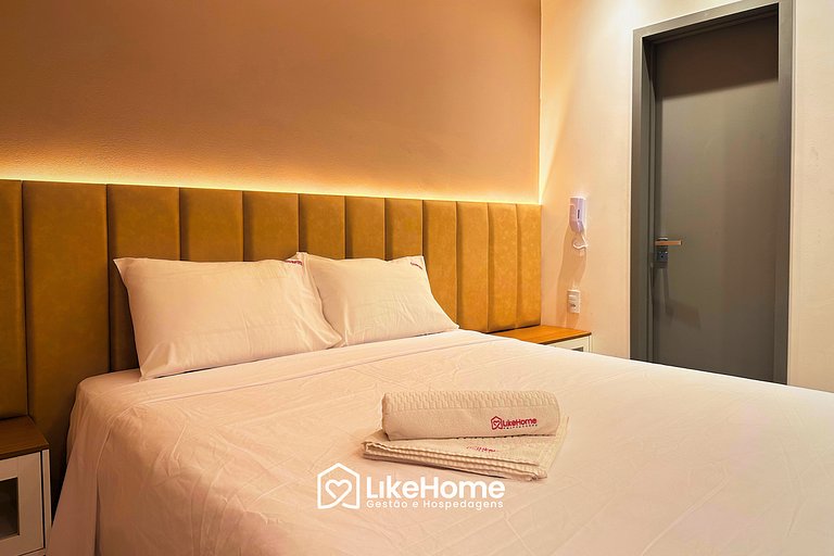 Lindo Flat com vista mar no Solaz - LikeHome