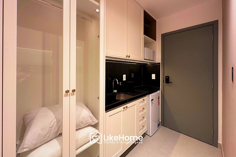 Lindo Flat com vista mar no Solaz - LikeHome