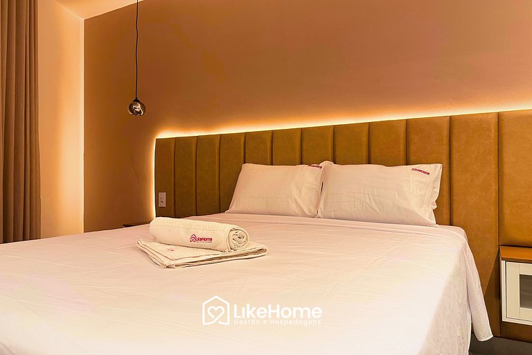 Lindo Flat com vista mar no Solaz - LikeHome